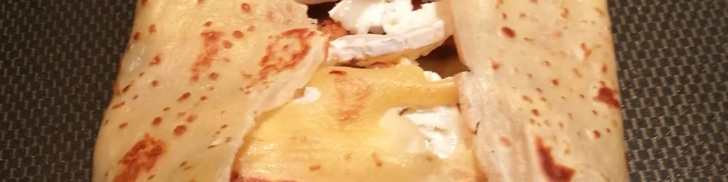 Crêpes au chèvre et au chorizo