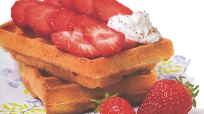 Gaufres Poivre Fraises