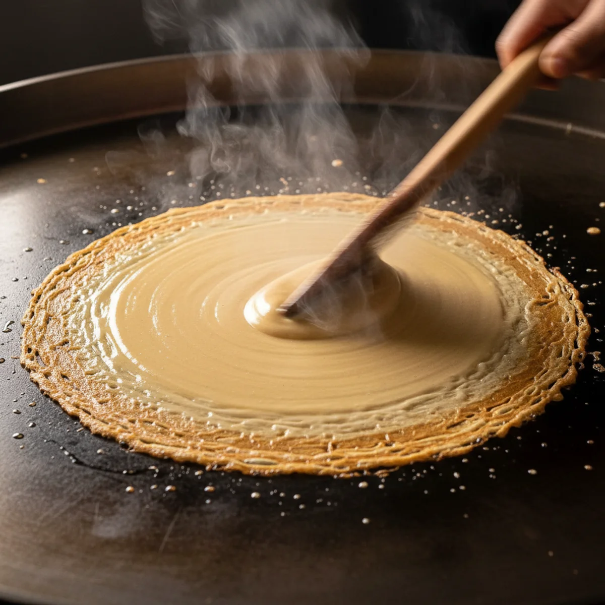 Pourquoi doit-on laisser la pâte à crêpe reposer ?