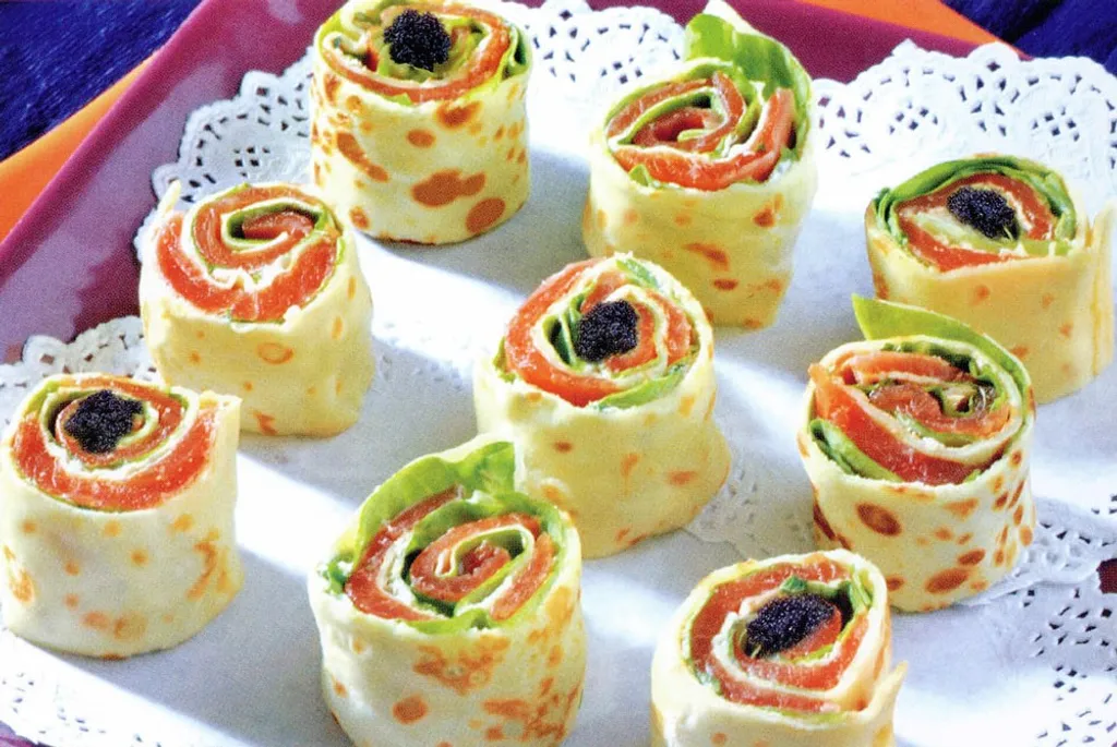 Crêpaki au saumon fumé