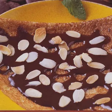 Crêpes chocolat amandes