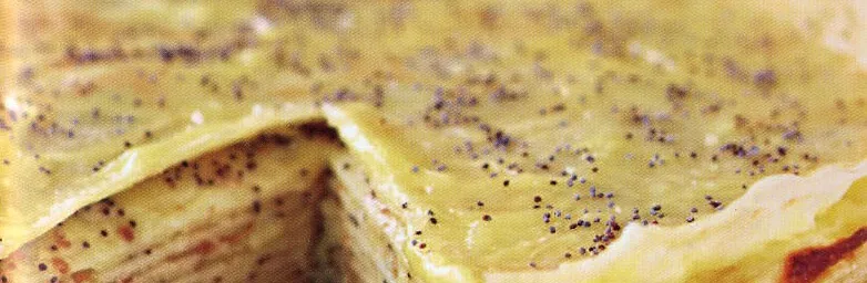 Gâteau de crêpes au citron