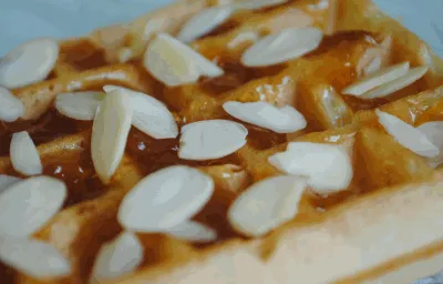 Gaufre aux amandes