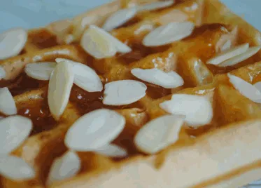 Gaufre aux amandes