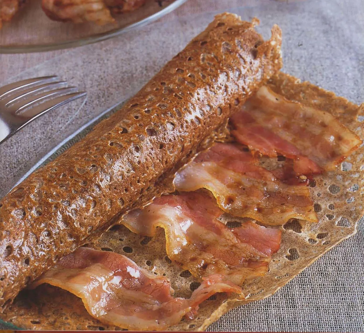 Galette au lard fumé